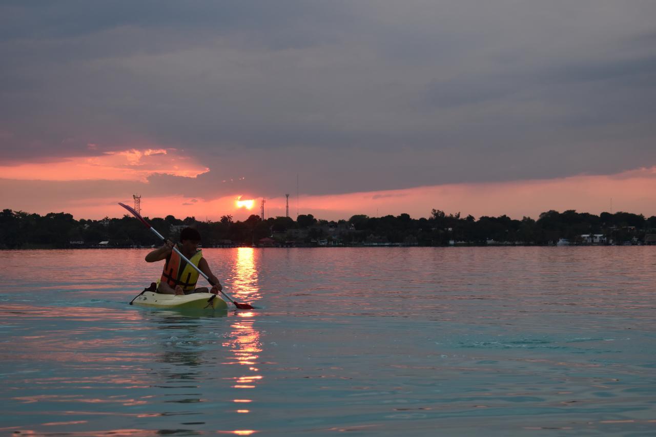 Casa Maya Blue Hotel Bacalar Exterior foto