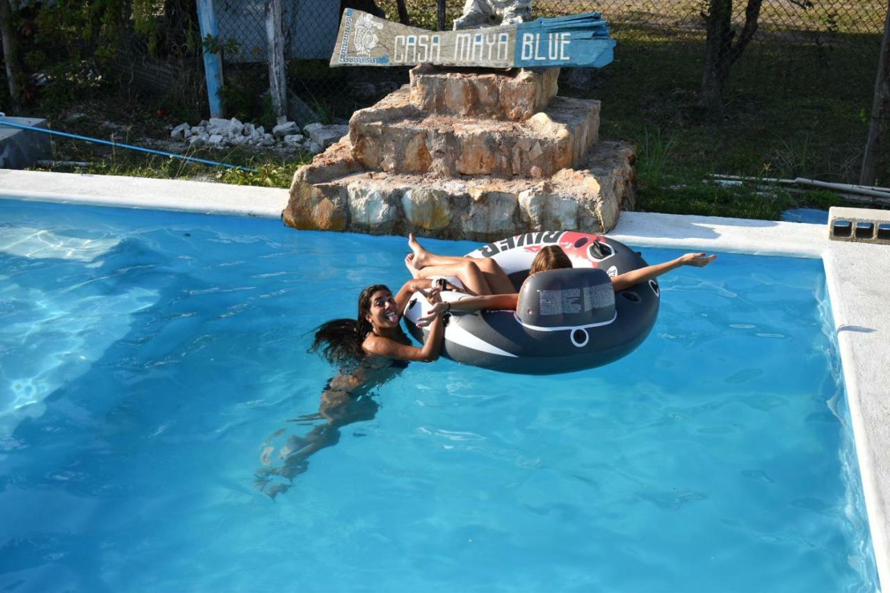 Casa Maya Blue Hotel Bacalar Exterior foto